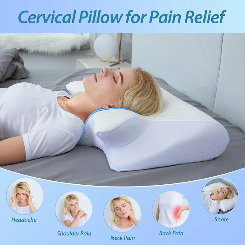 Oreiller Cervical Zenetro – L’Art du Sommeil Réparateur